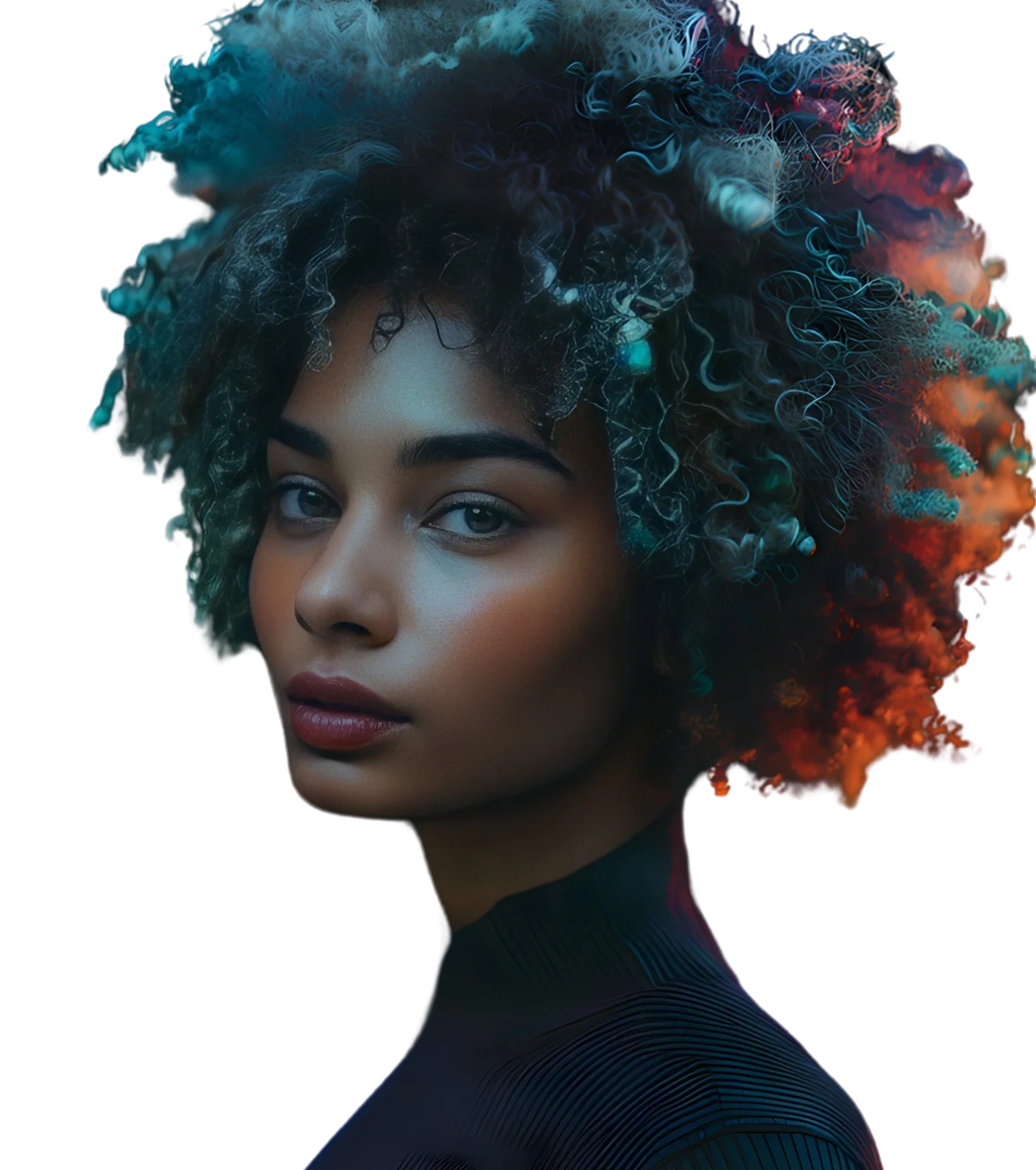 Transformed face preview